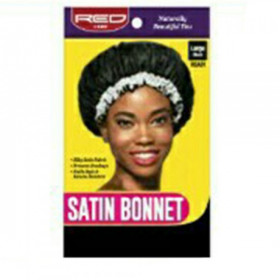 Red by Kiss Satin Bonnet Black HSA01 (Large Size) Red by Kiss Satin Bonnet Black HSA01 (Large Size)